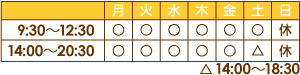 診療時間